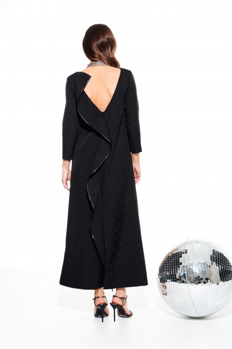 Вечернее платье ELLETTO LIFE 1117 черный размер 46-54 #7