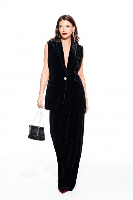 Брюки ELLETTO LIFE 2367 черный размер 42-54 #4