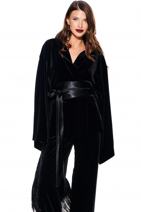 Кардиган ELLETTO LIFE 3917 черный размер 42-52 #1