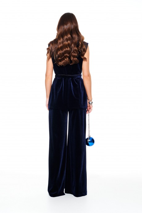 Жилетка ELLETTO LIFE 3918 синий размер 42-52 #8