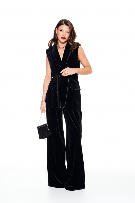 Жилетка ELLETTO LIFE 3918 черный размер 42-52 #9