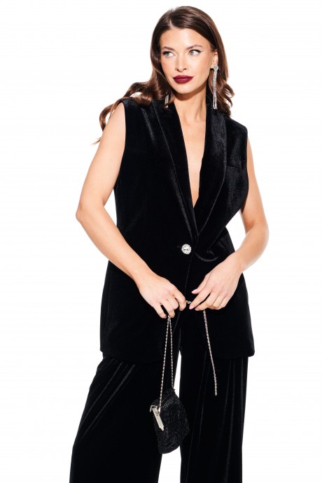 Жилетка ELLETTO LIFE 3921 черный размер 42-54 #2