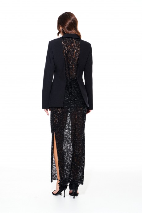 Жакет (пиджак) ELLETTO LIFE 3928 черный размер 42-48 #9