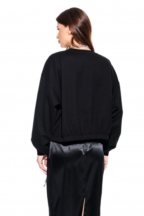 Свитшот ELLETTO LIFE 3929 черный размер 42-50 #6