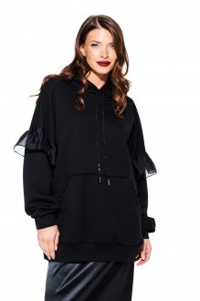 Худи ELLETTO LIFE 3930 черный #1