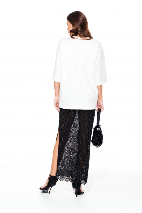 Футболка ELLETTO LIFE 3938 белый размер 42-54 #6