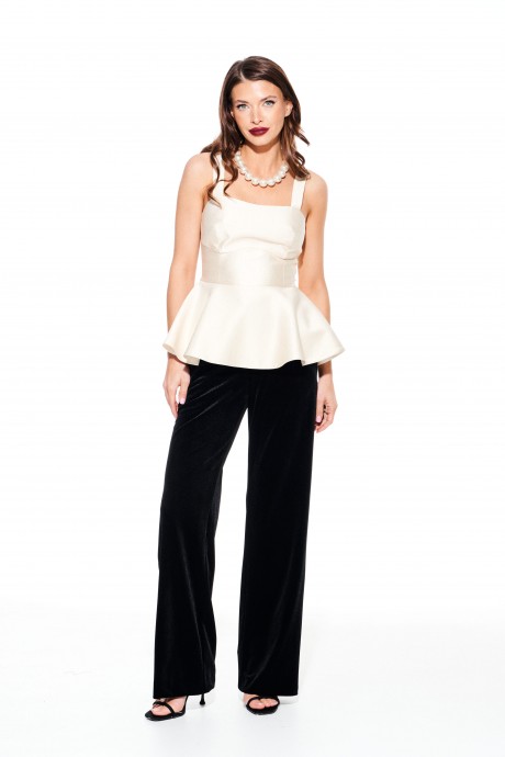 Топ ELLETTO LIFE 3941 сливочный размер 42-48 #5