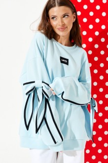 Свитшот ELLETTO LIFE 3950 голубой