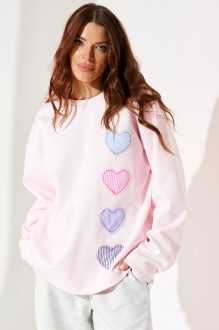 Джемпер (кофта) ELLETTO LIFE 3970 розовый