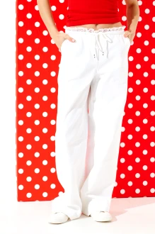 Брюки ELLETTO LIFE 2375 белый