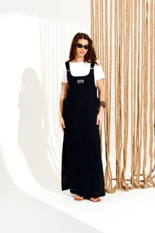 Костюм ELLETTO LIFE 15344 молочно-черный