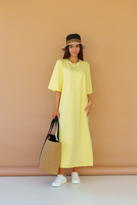 Платье Ivera Collection 1090L желтый размер 42-54 #2
