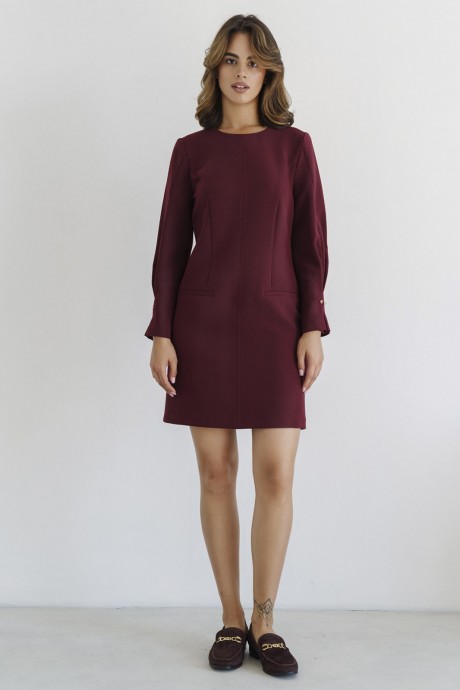 Платье Ivera Collection 1157 винный размер 42-50 #1
