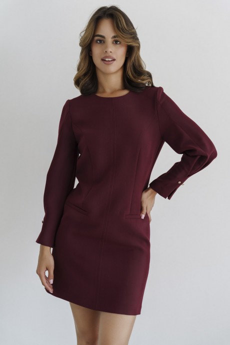 Платье Ivera Collection 1157 винный размер 42-50 #5