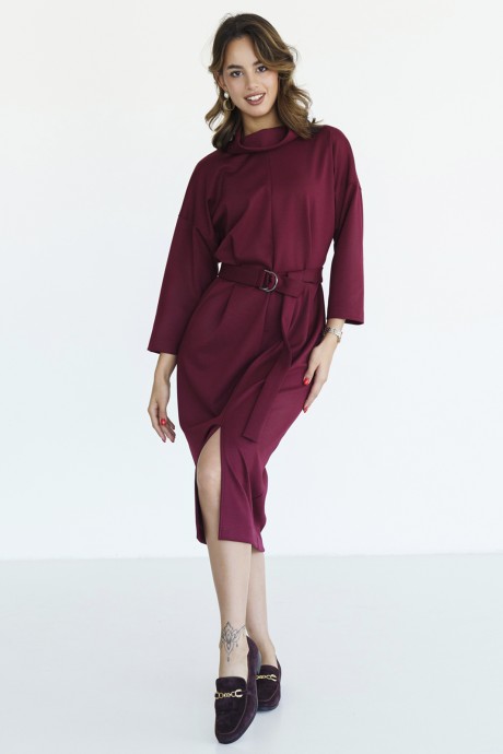 Платье Ivera Collection 584П винный размер 42-50 #1