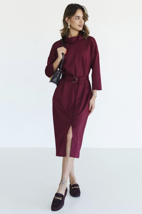 Платье Ivera Collection 584П винный размер 42-50 #2