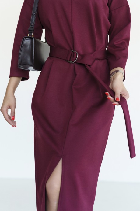 Платье Ivera Collection 584П винный размер 42-50 #5