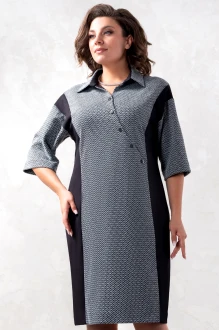 Платье Avanti 1575 -5 серый, черный