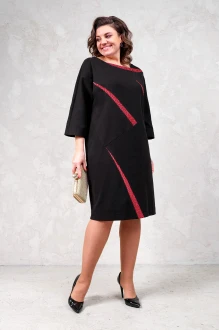 Вечернее платье Avanti 1676 -1 черный, красный