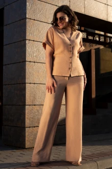 Брючный костюм Avanti 1384 -1 бежевый