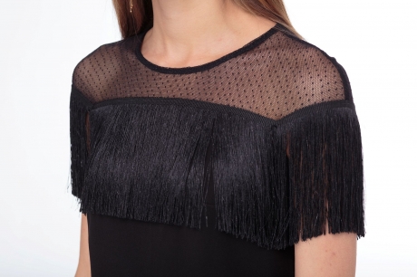 Вечернее платье Anelli 606 черный размер 42-48 #4