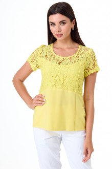Блузка Anelli 830 желтый #1
