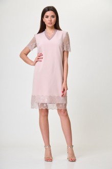 Вечернее платье Anelli 635 розовый #1