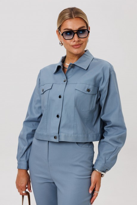 Костюм/комплект Anelli 1565 двойка голубой размер 44-50 #5