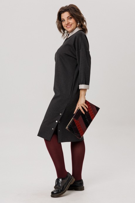 Платье Anelli 1715 черный размер 52-62 #6