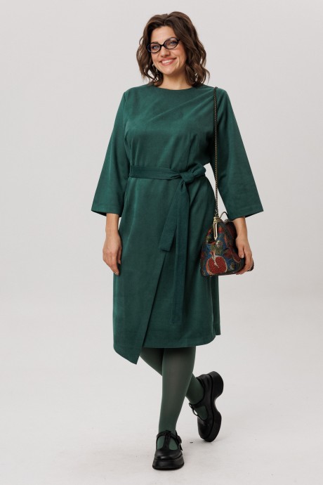 Платье Anelli 1731 зеленый размер 52-60 #2