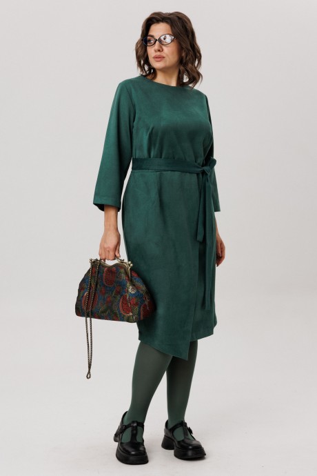 Платье Anelli 1731 зеленый размер 52-60 #5