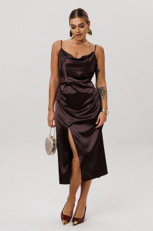 Вечернее платье Anelli 1586 шоколад #1