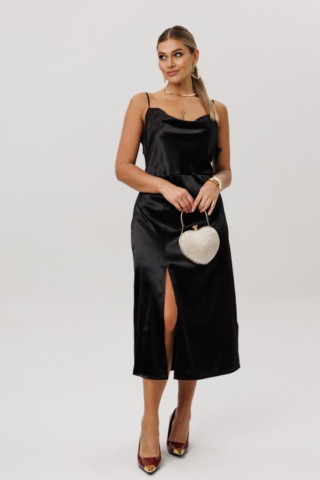 Вечернее платье Anelli 1586 черный размер 42-52 #3