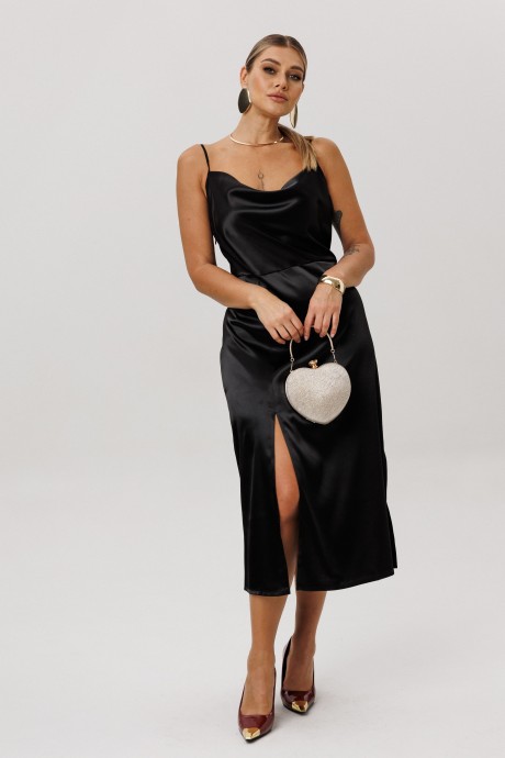 Вечернее платье Anelli 1586 черный размер 42-52 #4