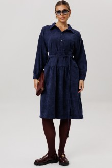 Платье Anelli 1730 темно-синий #1