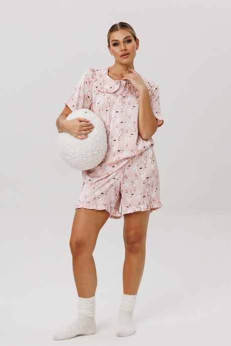 Пижама Anelli 1749 двойка розовый размер 44-52 #3