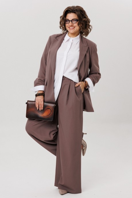 Костюм/комплект Anelli 1742 двойка коричневый размер 48-52 #2