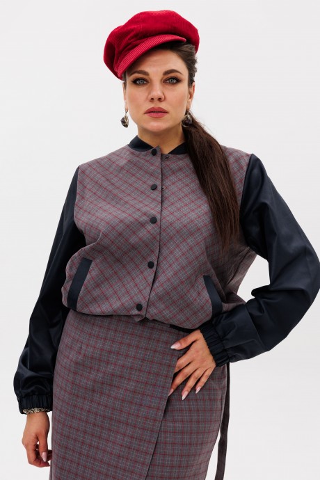 Бомбер Anelli 1378 клетка размер 44-54 #5