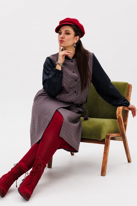 Бомбер Anelli 1378 клетка размер 44-54 #7