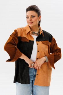 Рубашка Anelli 1748 Оттенки карамели #1