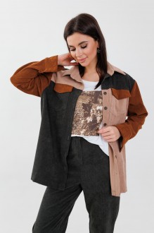 Рубашка Anelli 1748 Оттенки леса #1