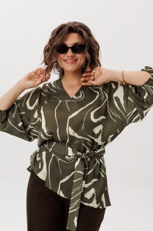 Блузка Anelli 1665 лесная осока