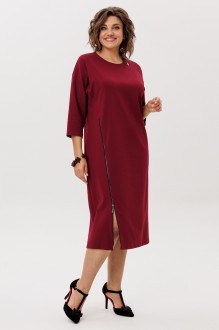 Платье Anelli 58 гранат