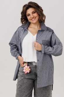 Рубашка Anelli 1800 серый