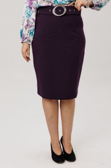 Юбка Anelli 1809 сливовый карандаш