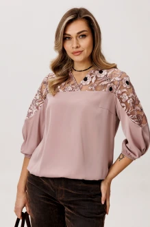 Блузка Anelli 1790 .1  пудра