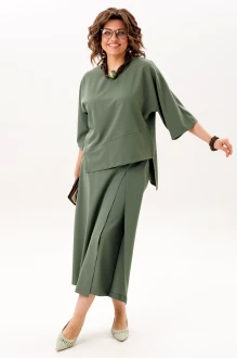 Брючный костюм Anelli 1793.2 зеленый