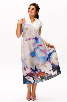 Платье Anelli 1424 мультиколор