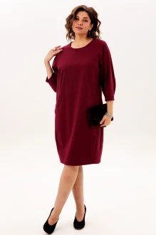 Платье Anelli 61 бордовый