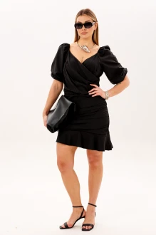 Платье Anelli 1818 черное